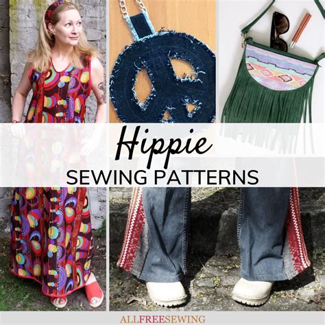 What do you get after downloading: 1 zip file containing: *EPS – 10 version for Adobe Illustrator. . Hippie sewing patterns free